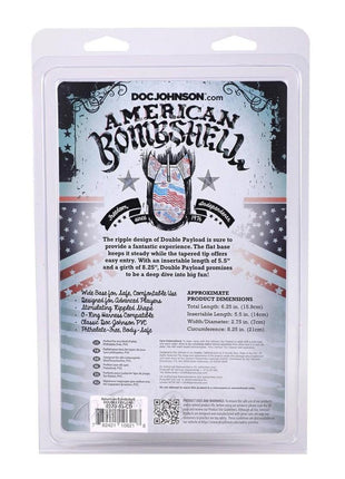 American Bombshell Double Payload Anal Plug