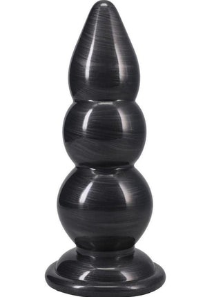 American Bombshell Triple Payload Anal Plug - Gun Metal