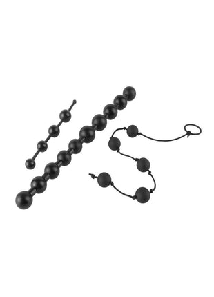 Anal Fantasy Collection Beginner's Bead Kit - Black
