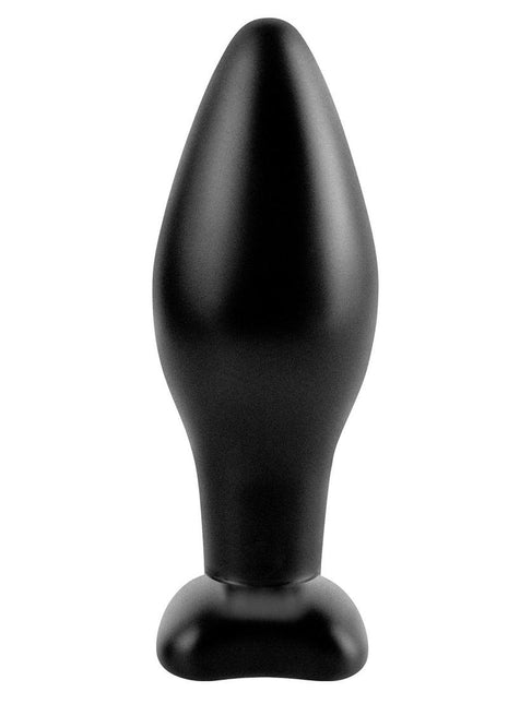 Anal Fantasy Collection Medium Silicone Plug Kit - Black - Medium - 4.25in