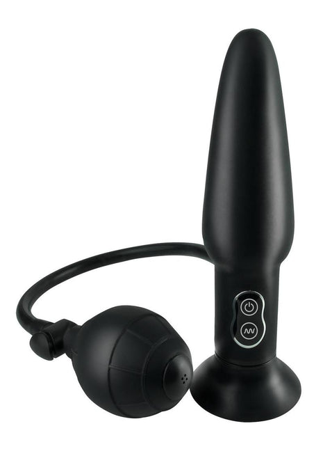 Anal Fantasy Collection Vibrating Ass Blaster Expander Waterproof - Black - 5in