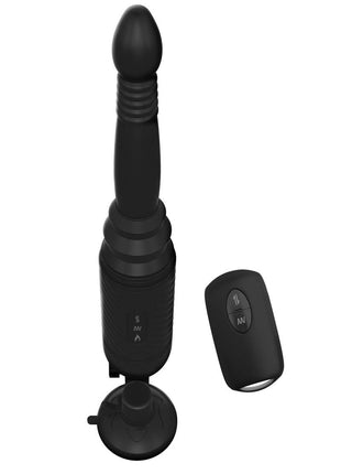 Anal Fantasy Elite Collection Vibrating Ass Thruster Silicone Rechargeable - Black