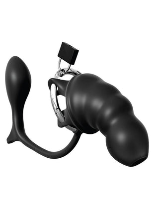 Anal Fantasy Elite Silicone Ass Gasm Cock Blocker Chastity Cage
