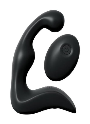 Anal Fantasy Elite Silicone Rechargeable Remote Control P-Spot Pro Waterproof - Black