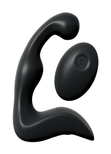 Anal Fantasy Elite Silicone Rechargeable Remote Control P-Spot Pro Waterproof - Black
