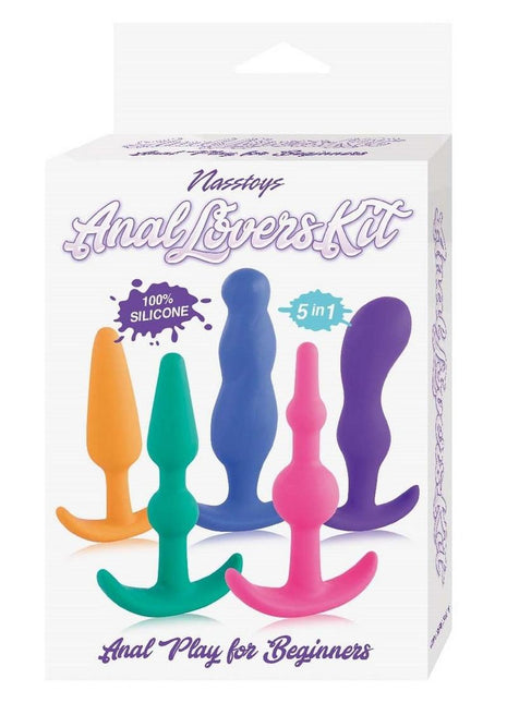 Anal Lovers Kit Silicone Anal Plugs - Multicolor