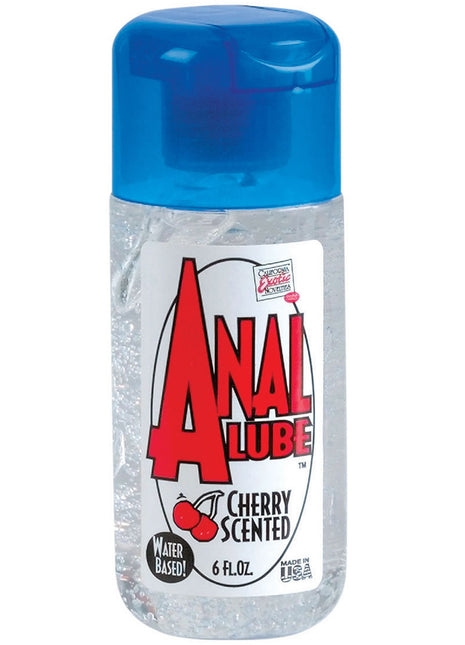Anal Lube Cherry Scented Water Based - 6oz