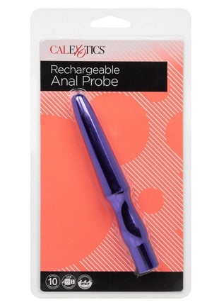 Anal Toys Rechargeable Silicone Anal Probe - Purple