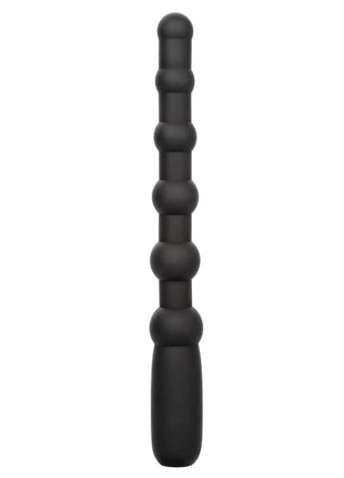 Anal Toys Rechargeable X-10 Silicone Beads - Black
