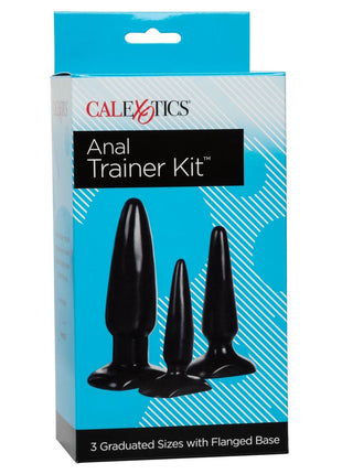 Anal Trainer Kit Anal Plug - Black