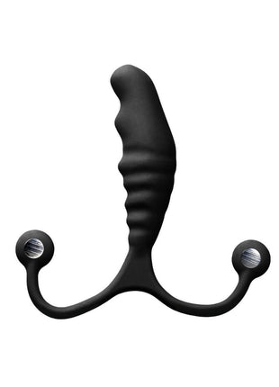 Aneros Psy Silicone Perinium and K-Spot Massager - Black/Red