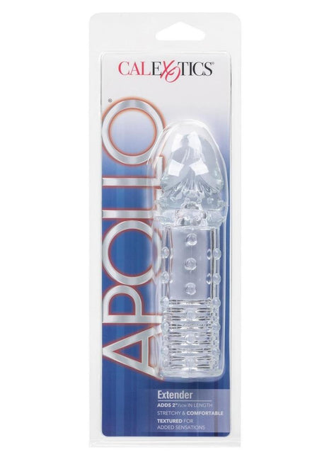 Apollo Extender Textured Sleeve - Clear - 6.25in