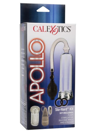 Apollo Penis Pump Sta-Hard Kit - Black