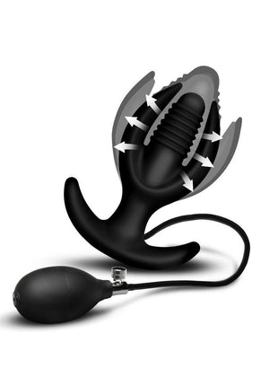 Ass Lock Magnetic Inflatable Anchor Silicone Anal Plug