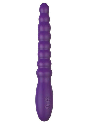 Ass-Sation Magic Wand Rechargeable Silicone Anal Vibrator - Purple