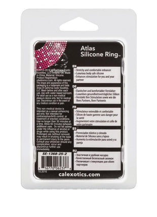 Atlas Silicone Cock Ring