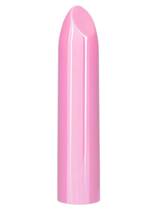 Aura Angled Rechargeable Silicone Vibrator - Pink