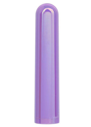 Aura Rounded Rechargeable Silicone Stimulator - Purple