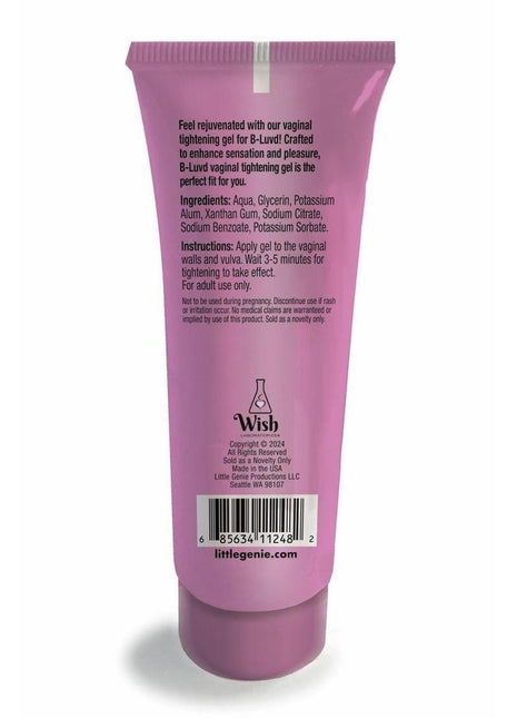 B-Luvd Vaginal Tightening Gel - 2oz