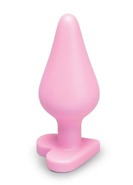 B-Vibe Butties B-Mine Silicone Anal Plug - Pink