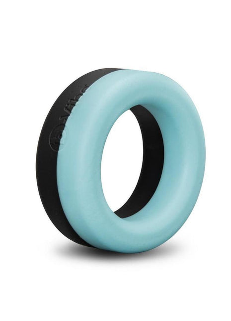 B-Vibe Flex Band Silicone Cock Ring - Blue - 30mm
