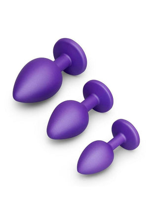 B-Vibe Jewel Butties Bundle Silicone Anal Plug