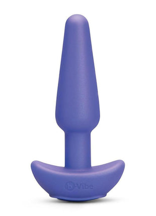 B-Vibe Shake Slimline Vibrating Silicone Anal Plug - Blue