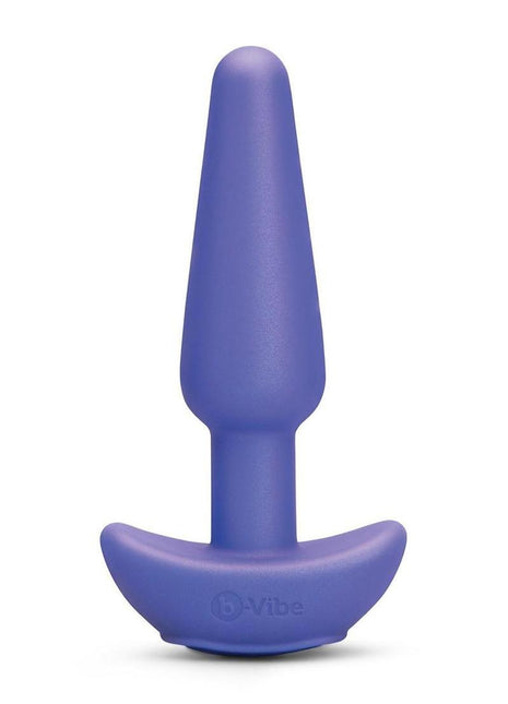 B-Vibe Shake Slimline Vibrating Silicone Anal Plug - Blue