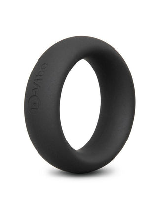 B-Vibe Snug Ring Silicone Cock Ring - Black - 40mm