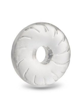 B-Vibe Stretch Tech Drive Ultra Stretchy Cock Ring - Clear