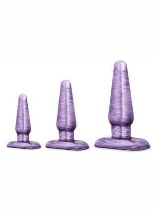 B Yours Anal Trainer Kit - Purple Swirl - Purple