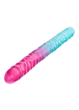 B Yours Candy Papi Double Dildo - Multicolor - 17.75in