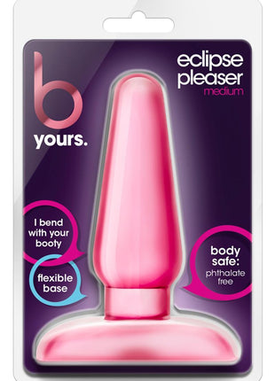 B Yours Eclipse Anal Pleaser Butt Plug - Pink - Medium