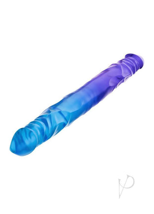 B Yours Sugar Stud Double Dildo - Blue - 13.75in