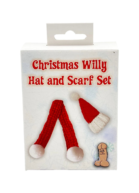 Christmas Pecker Hat & Scarf