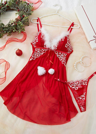 Two Tone Holiday Babydoll