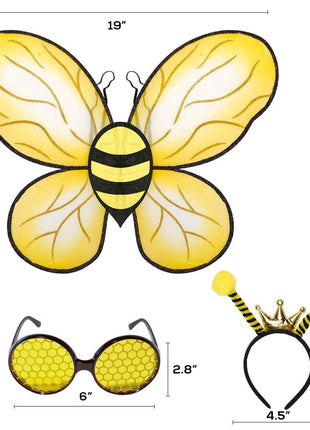 Bumble Bee Costume Kit With Glasses