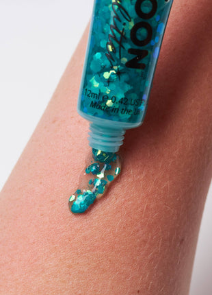 Iridescent Chunky Face & Body Glitter Gel