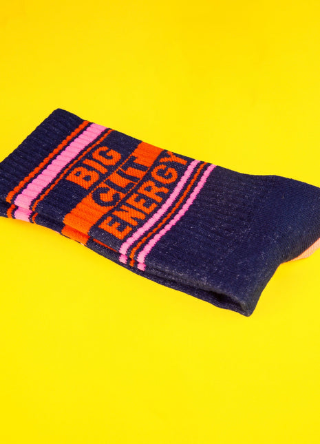 Big Clit Energy Gym Crew Socks