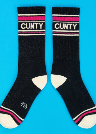 Cunty Gym Crew Socks