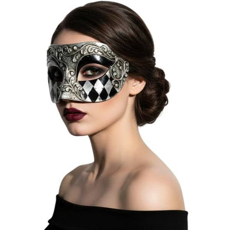 Gold & Black Venetian Mask