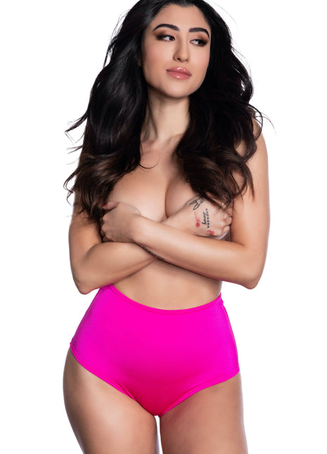 High Waisted Lycra Panty Rave Festival