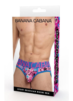 Banana Cabana Eclipse Bikini - Purple - Large/XLarge