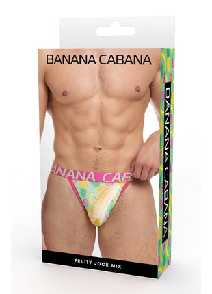 Banana Cabana Jock Fruit - Multicolor - Large/XLarge