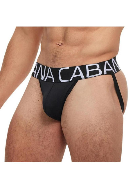 Banana Cabana Jock - Black - Large/XLarge