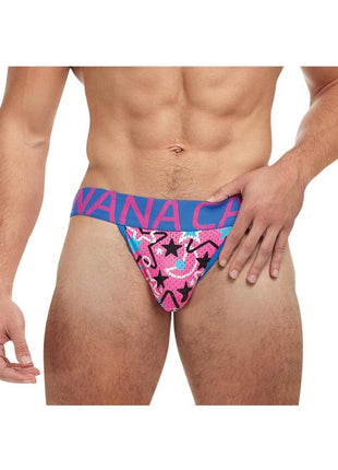 Banana Cabana Jock - Purple - Large/Medium