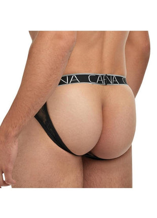 Banana Cabana Lace Nights Open Back Brief