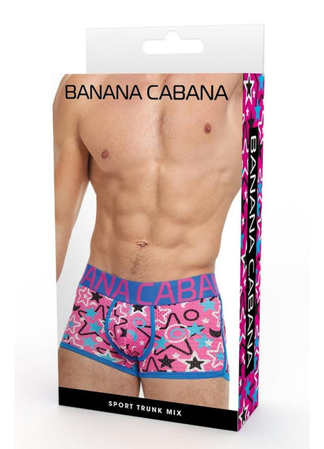 Banana Cabana Shorts - Purple - Large/XLarge