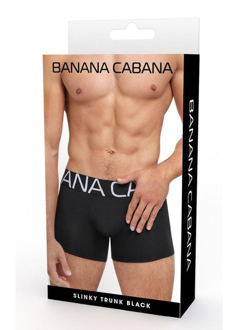 Banana Cabana Trunks - Black - Large/XLarge