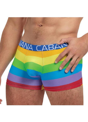 Banana Cabana Trunks - Multicolor/Rainbow - Large/XLarge